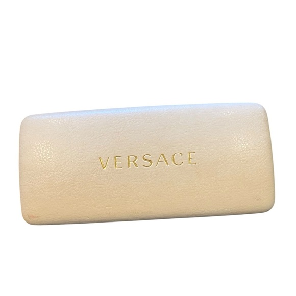 Versace Off White & Gold Sunglass  Case - Picture 2 of 7